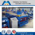 double layer steel roofing iron sheet manufacturing machine